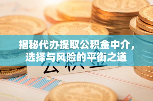 楚雄揭秘代办提取公积金中介，选择与风险的平衡之道