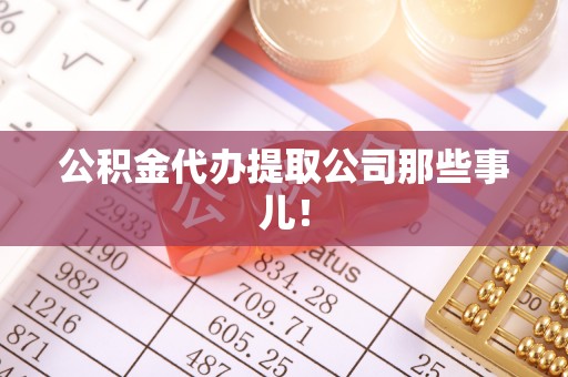 楚雄公积金代办提取公司那些事儿！