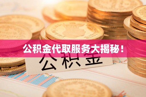楚雄公积金代取服务大揭秘！