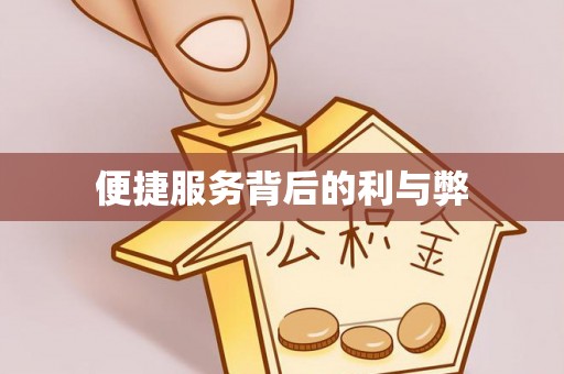 楚雄便捷服务背后的利与弊
