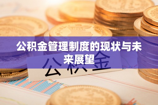 楚雄公积金管理制度的现状与未来展望